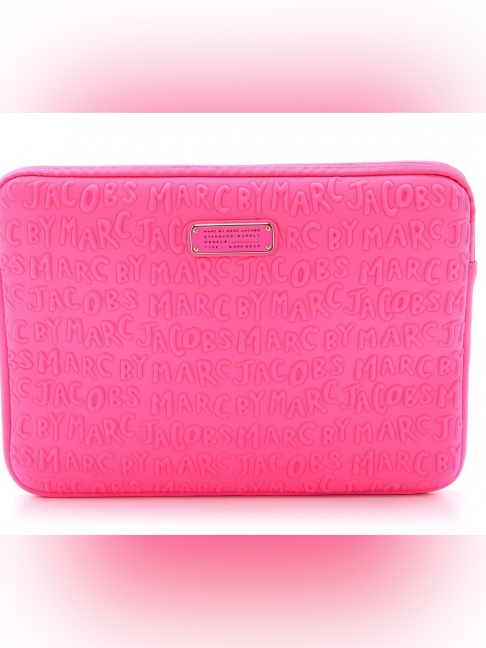 Marc Jacobs “Adults Suck” neoprene 11” laptop tablet case